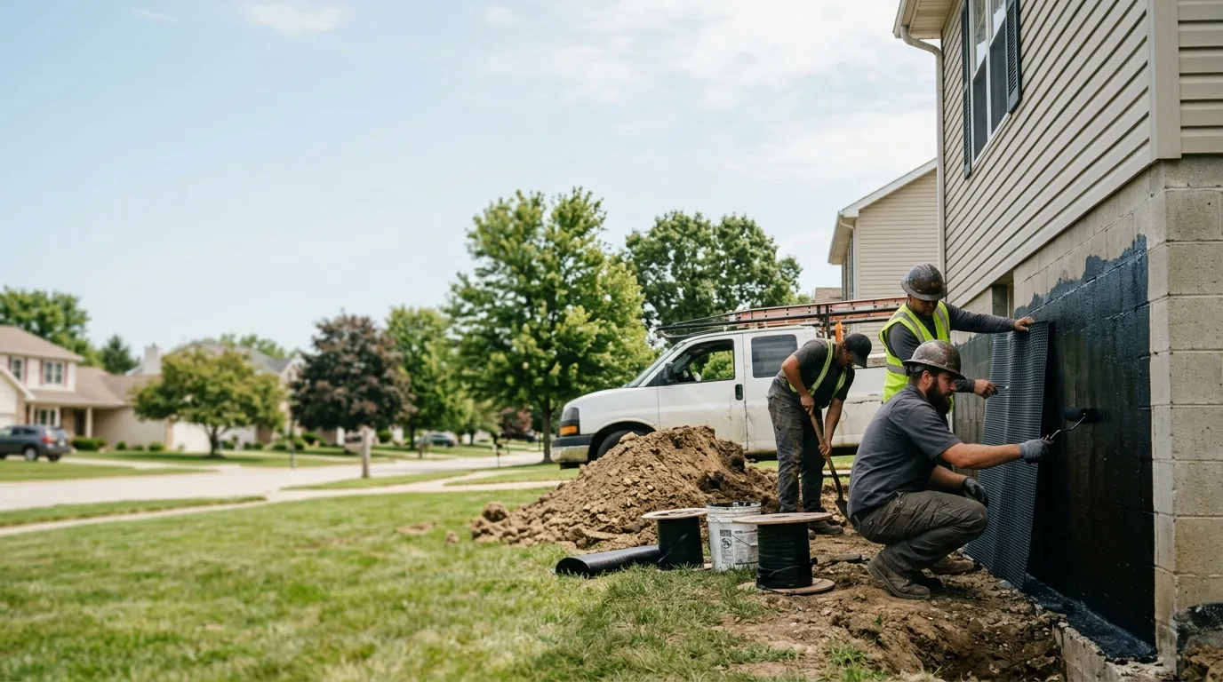 Basement Waterproofing in Fairland, IN near me